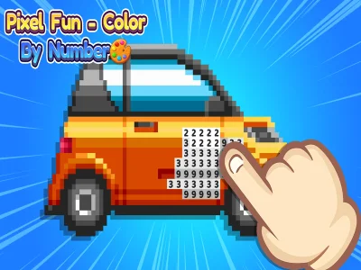 Hra Pixel vtipné sfarbenie na číslach online