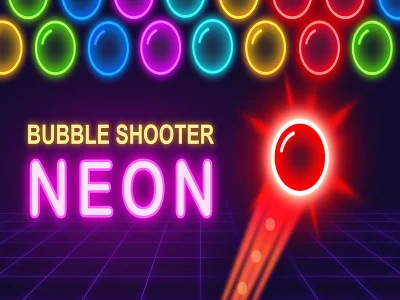 Hra Strelec bubliny: neón online