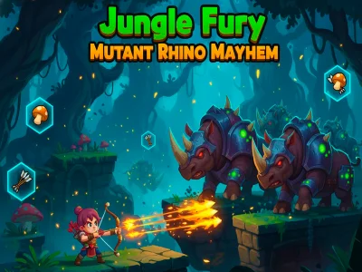 Hra Jungle Fury: Mutant Rhino Chaos online