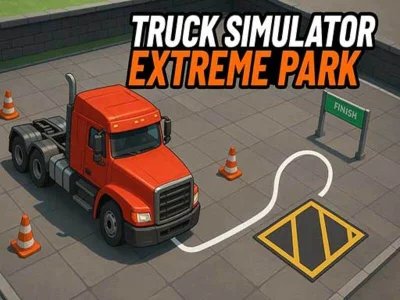 Hra Simulátor kamiónu Extrémne parkovanie online