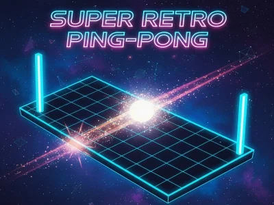 Hra Super retro ping pong online