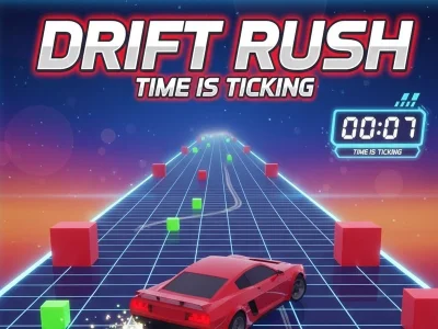 Hra Drift Rush: Čas plynie online