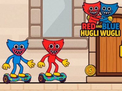 Hra Červená a modrá haggi waggie online