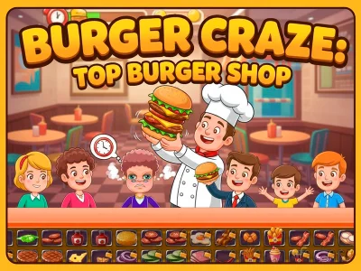 Hra Crazy Burger: Najlepší burger obchod online