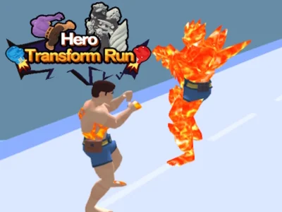Hra Hero Transformation Run online