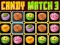 Hra Candy Match 3 online