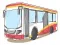 Hra Kĺzanie karikatúrneho autobusu online