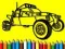 Hra Návrat do školy: Kniha na maľovanie rally automobilov online