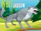 Hra Puzzle s vlkom online
