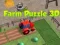 Hra Farm Puzzle 3D online