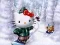 Hra Vianočný puzzle Hello Kitty online