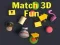Hra Zábava Match 3D online