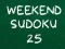 Hra Víkend Sudoku 25 online