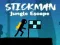 Hra Stickman Únik z Džungle online