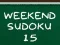 Hra  víkend Sudoku 15 online