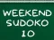 Hra Víkend Sudoku 10 online Hra Víkend Sudoku 10 online