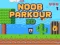 Hra Noob: Parkour 2D online
