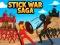 Hra Stickman War: Saga online