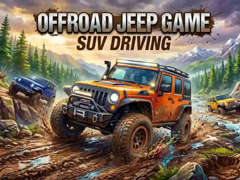 Hra Offroad Jeep Game SUV Driving online
