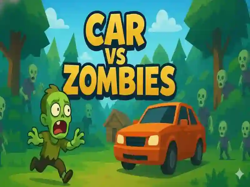 Hra Autá vs zombie online