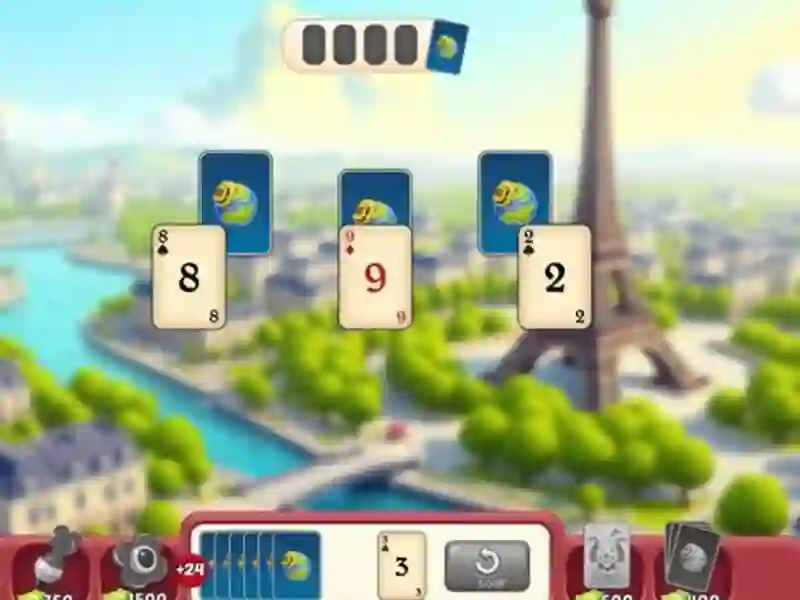 Hra Solitaire World Tour online