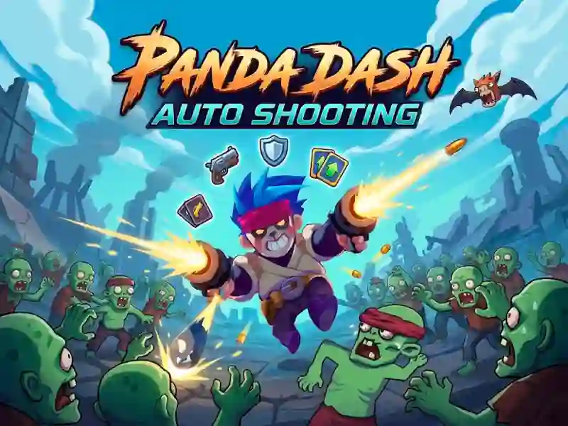 Hra Panda Dash Auto Shooting online