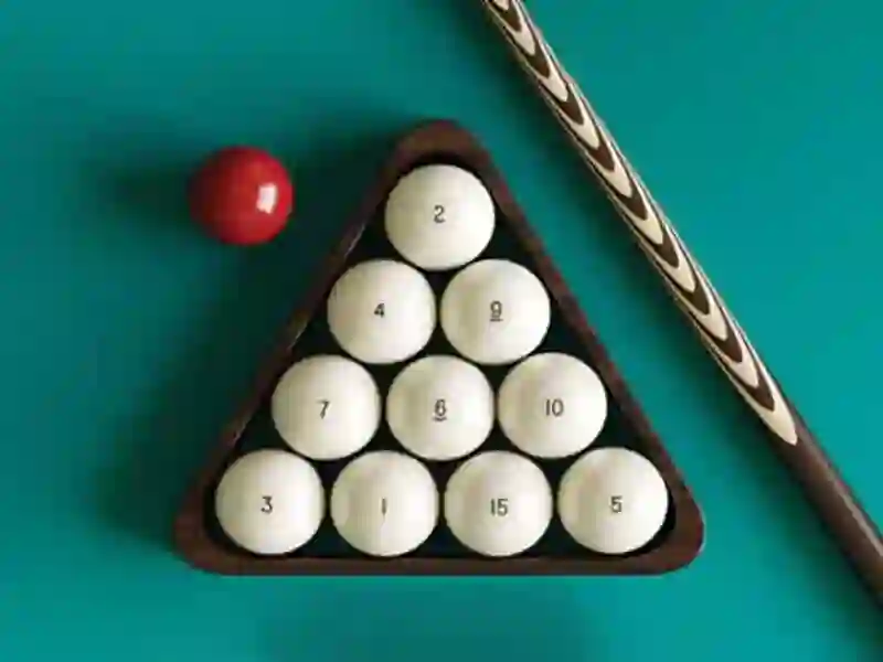 Hra Billiard 3D: Ruská pyramída online