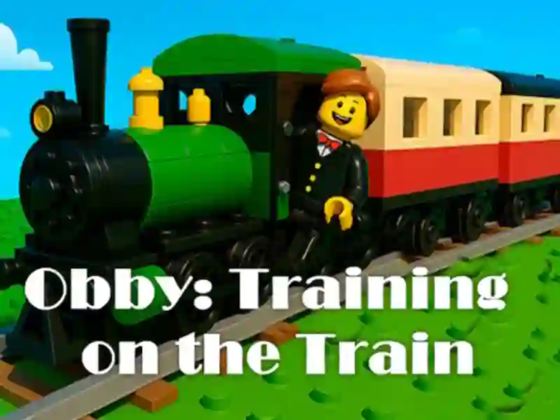 Hra Obby: Tréning vo vlaku online Hra Obby: Tréning vo vlaku online