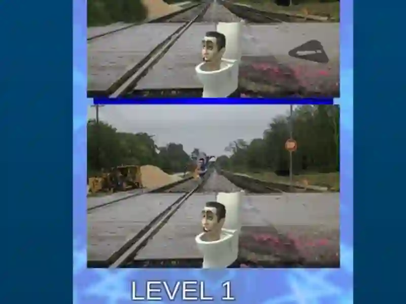 Hra Toaleta Skibidi: päť rozdielov 2 online