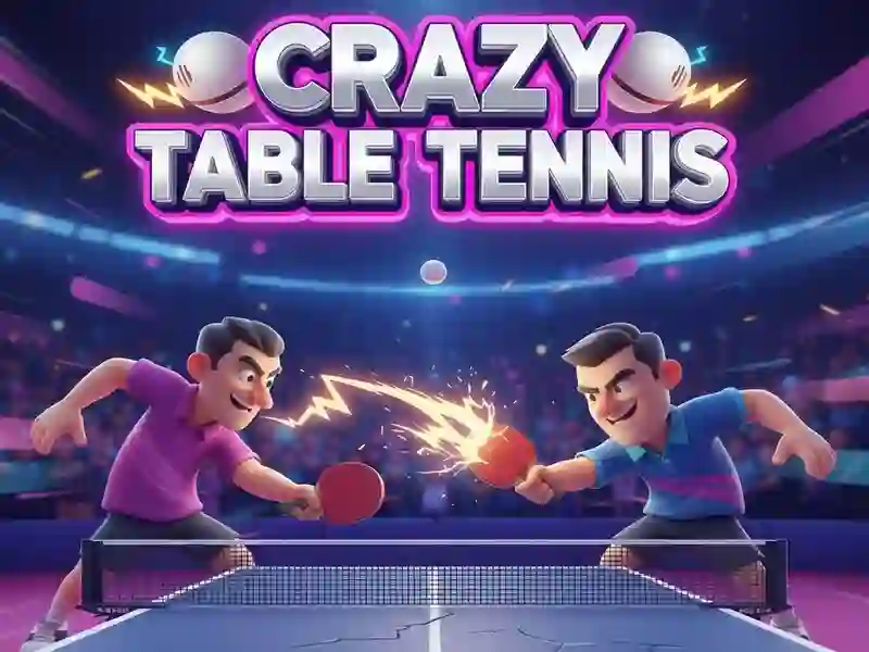 Hra Bláznivý stolný tenis online