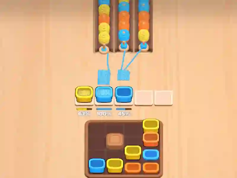 Hra Triedenie priadze podľa farby online