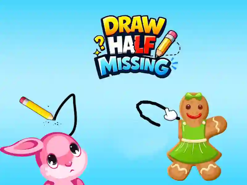 Hra Polovica kresby, chýbajúci kúsok online