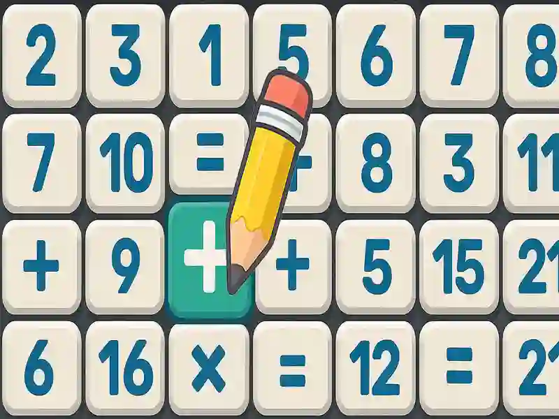 Hra Matematická krížovka online Hra Matematická krížovka online