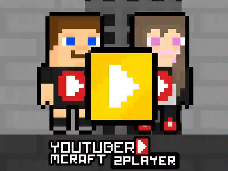 Hra YouTubert Minecraft 2 hráči online