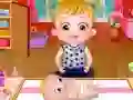 Hra Očkovanie novorodenca Baby Hazel online