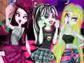 Hra Instagram výzva: Monster High vs. Disney princezné online Hra Instagram výzva: Monster High vs. Disney princezné online