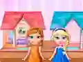 Hra Bábkový dom Ellie a Annie online Hra Bábkový dom Ellie a Annie online