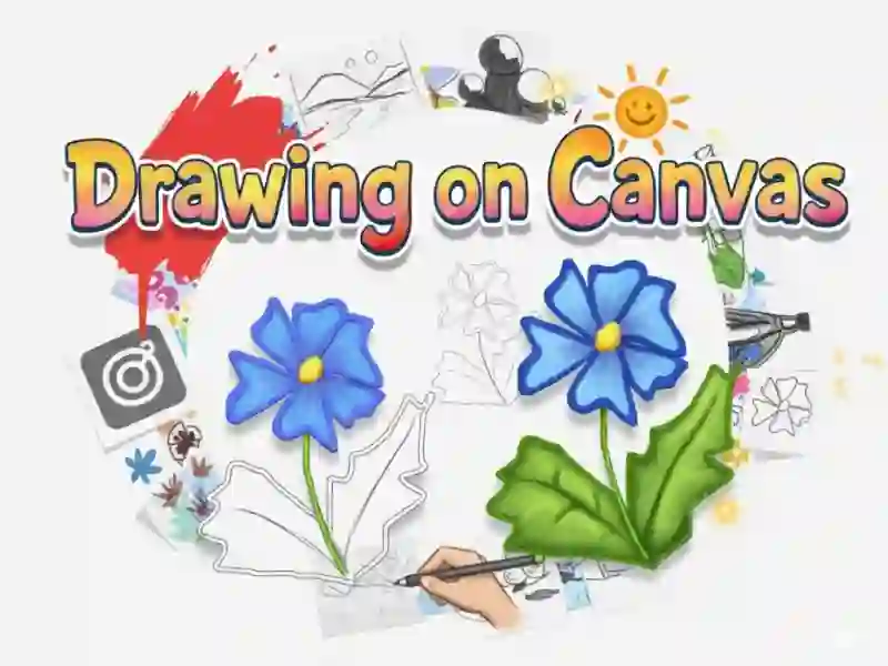 Hra Maľba na plátno online