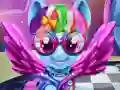 Hra Dúhový pony: skutočné strihy vlasov online