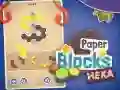 Hra Papierové Bloky Hexa online