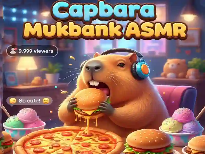 Hra Mukbang s kapybarou ASMR online