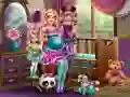 Hra Barbie s dvojčatami online