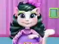 Hra Tehotná Mačka Spa online