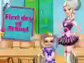 Hra Prvý deň školy online Hra Prvý deň školy online