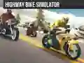 Hra Simulátor motocykla na diaľnici online Hra Simulátor motocykla na diaľnici online