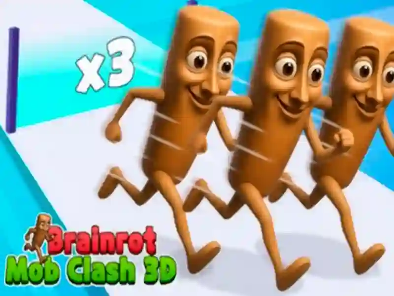 Hra Taliansky Brainrot: Mob Clash 3D online
