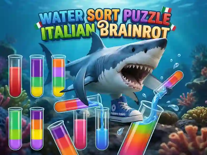 Hra Water Sort Puzzle Italian Brainrot online
