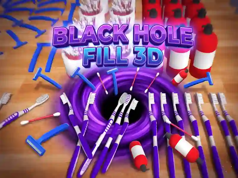 Hra Black Hole Fill 3D online