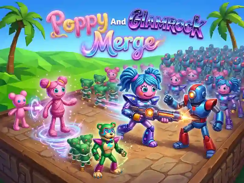 Hra Poppy And Glamrock Merge online