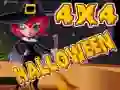 Hra 4X4 Halloween online Hra 4X4 Halloween online